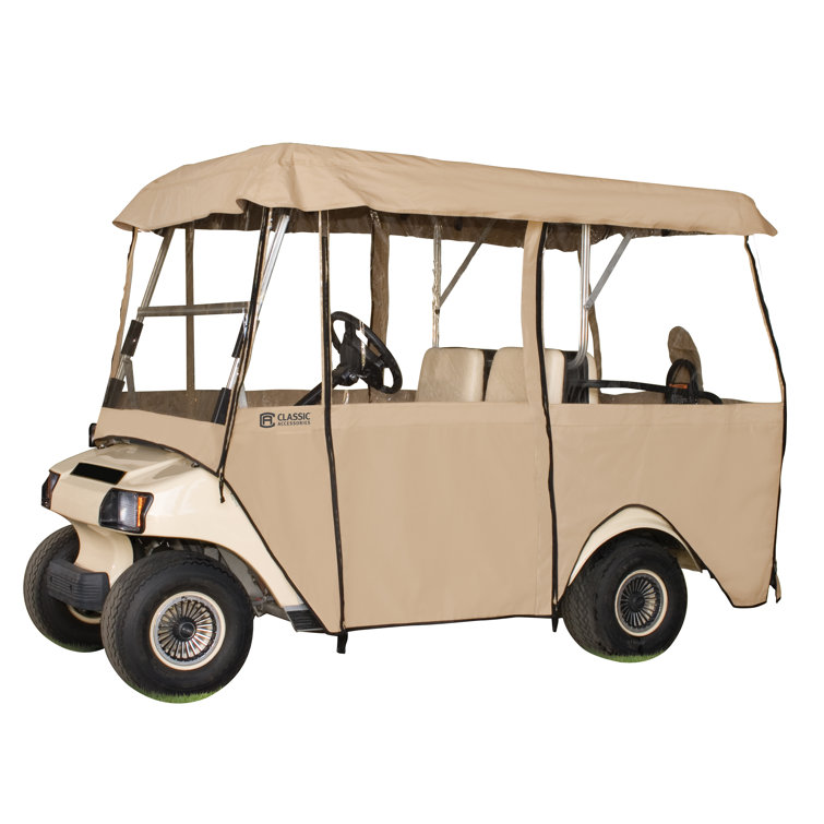 Classic Accessories Fairway Buckle Golf Cart Cover By Classic
